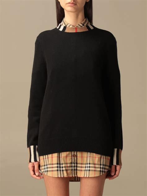 burberry sweatsuit womens|Burberry crewneck sweater.